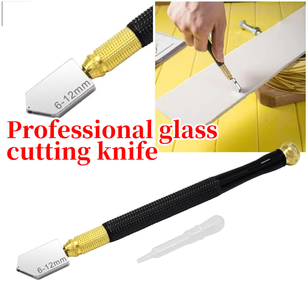 (2PCS/Set) pemotong kaca super tajam Memotong Kaca Tebal, Anti Karat, dan Lebih Tahan Lama Pisau kom