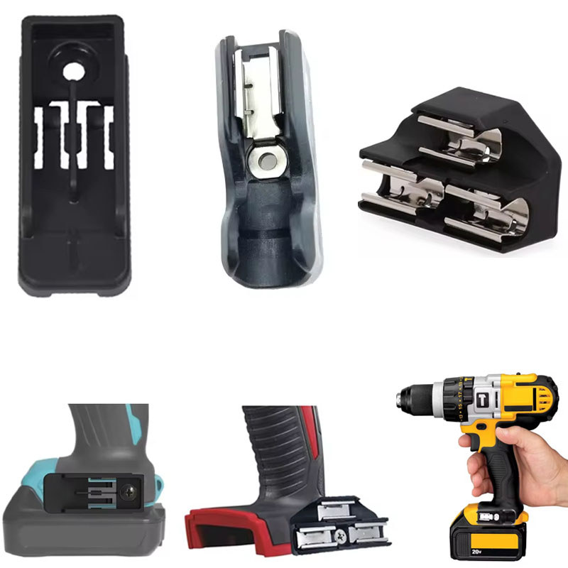 Bit Holder Hook With Screws For Makita/Dewalt/Milwaukee Cordless Drills Dual Bit Holder For Power To