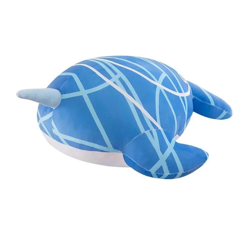 Oversize Game Genshin Impact Plush Doll Tartaglia Plush Toy Whale Zhongli Dragon Pillows Cosplay Car