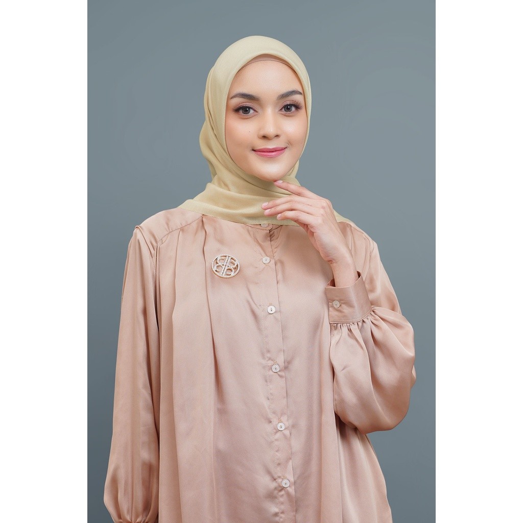 Nada Voile Scarf - Semolina