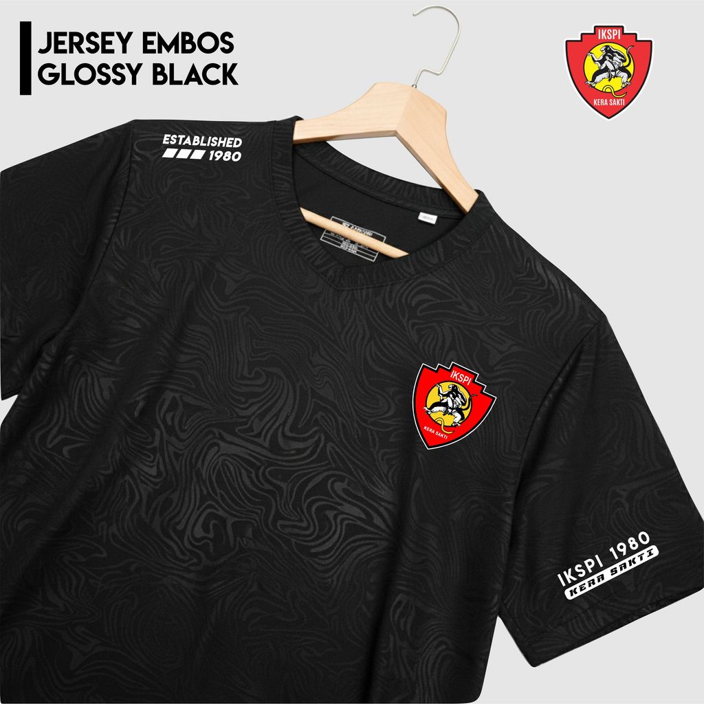 Kaos IKSPI Kera Sakti Embos Menyala Bahan Dryfit Premium PAKEM