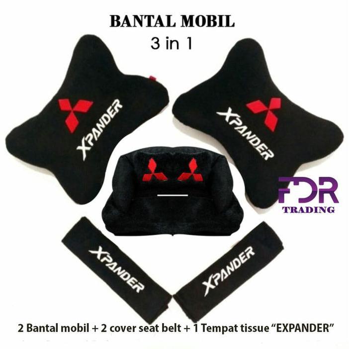 Bantal mobil Expander 3 in 1/aksesoris bantal mobil Expander 3 in 1