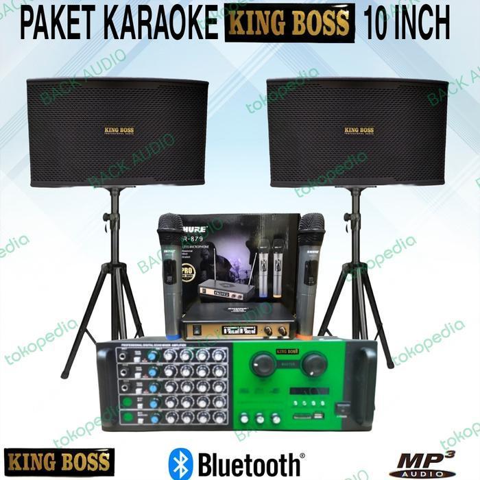 paket karaoke 10 inch sound system karaoke rumahan paket komplit