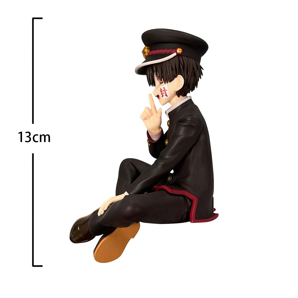 Anime Hanako Kun Figurine Cute Yugi Amane Action Figure fantasy Anime Toys pvc sitting pose Model Co