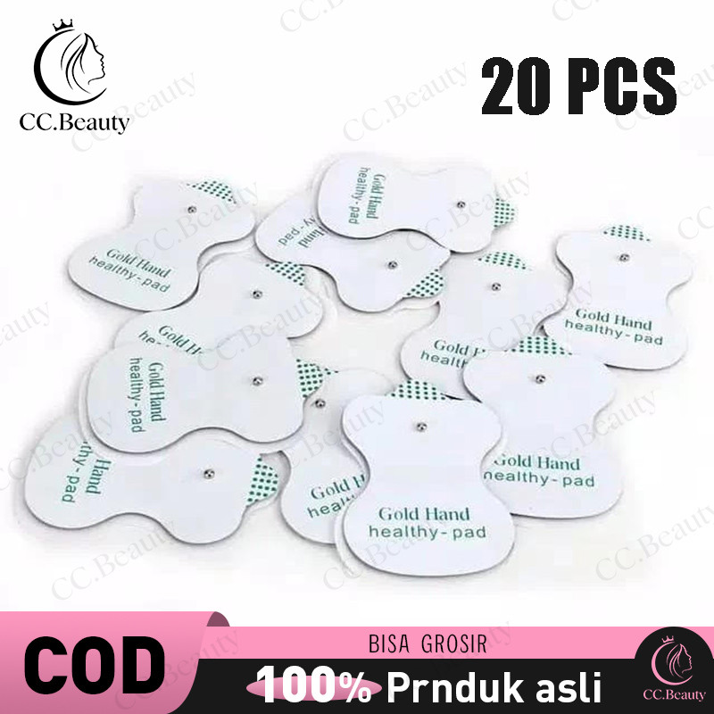20PCS Gel Pad Akupuntur Alat Pijat Electrode Koyo Tempel Terapi Gelpad Healthy