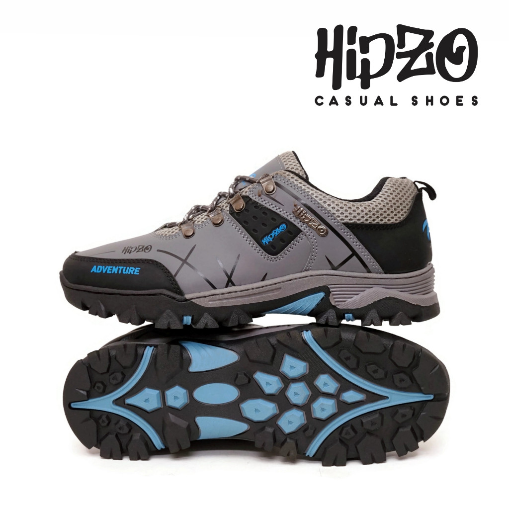 2E Sepatu Hiking Pria Sporty Outdoor M080 ABU Ori Anti Slip