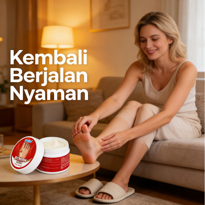 Krim Perawatan Bunion (Bengkak Pangkal Ibu Jari) Sumifun - Formula Herbal untuk Kaki, K20043 CO5506-