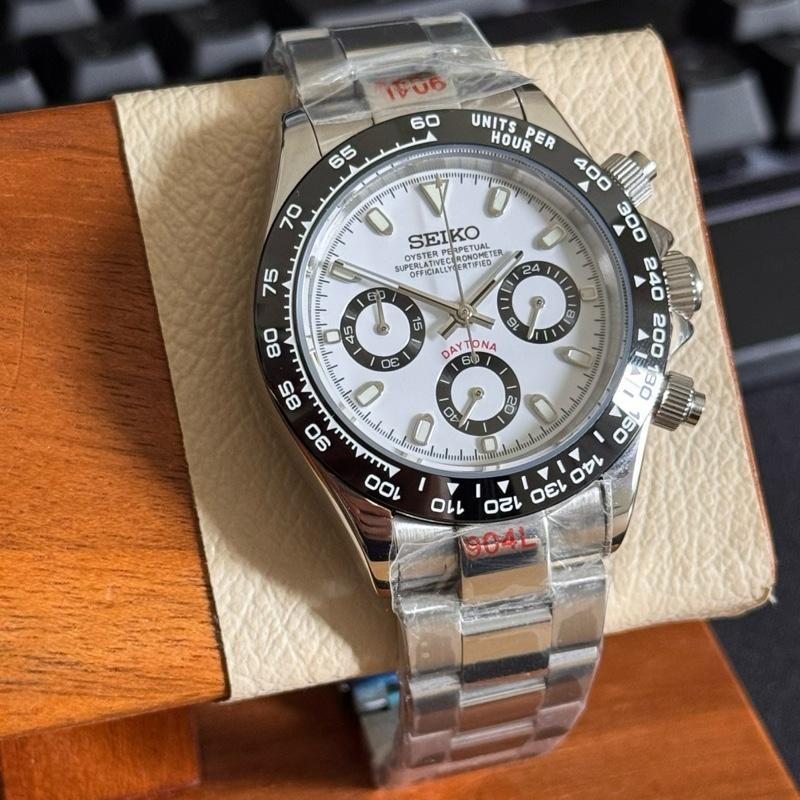 Seiko Mod Daytona Panda VK63