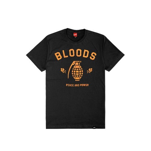 Bloods Tshirt Kaos Peacer Black