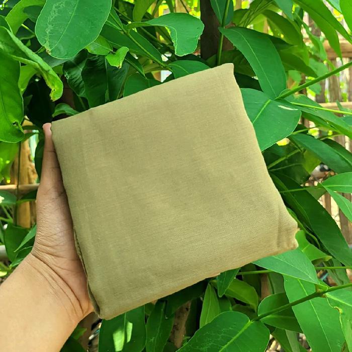 Hijab Paris Premium armour khaki muda ASN/Hijab PNS khaki muda