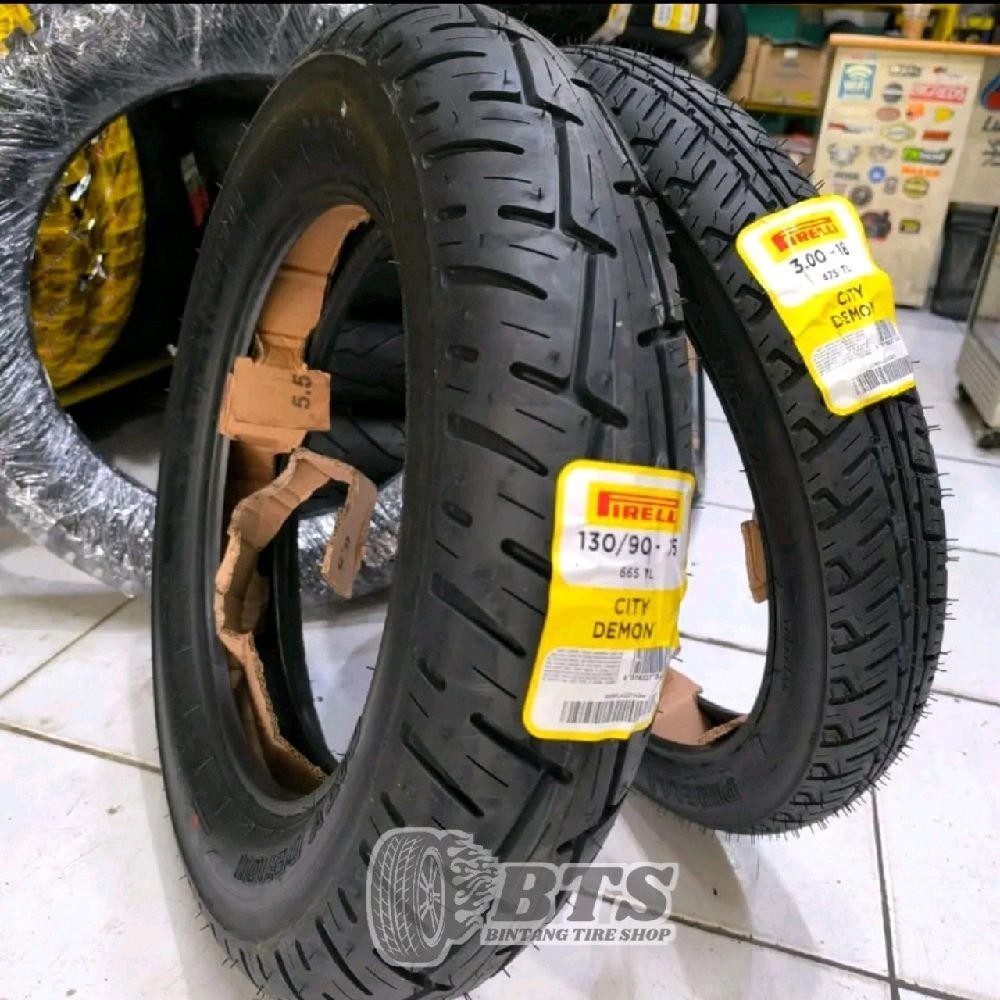 Ban Pirelli 130/90-15 City Demon Radial Tipe Tubles