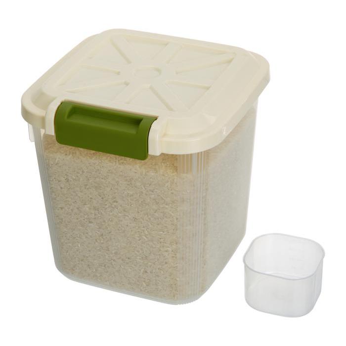 Dekoruma YAHIKO Tempat Beras 10KG / Dispenser Tempat Beras Anti Kutu