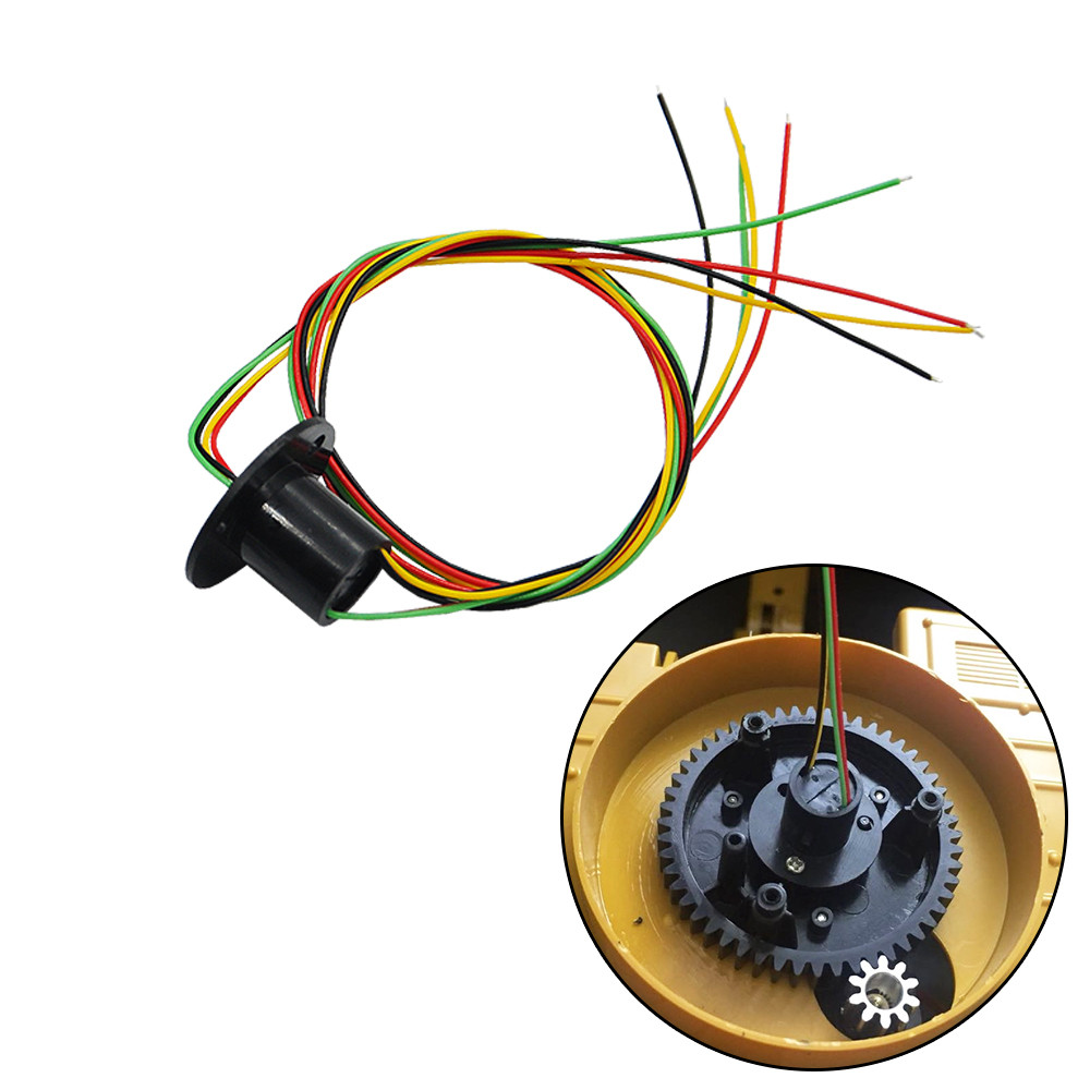Upgrade Infinite Rotation For HUINA 1592 RC Excavator Y Engineering Car Toy Accessories