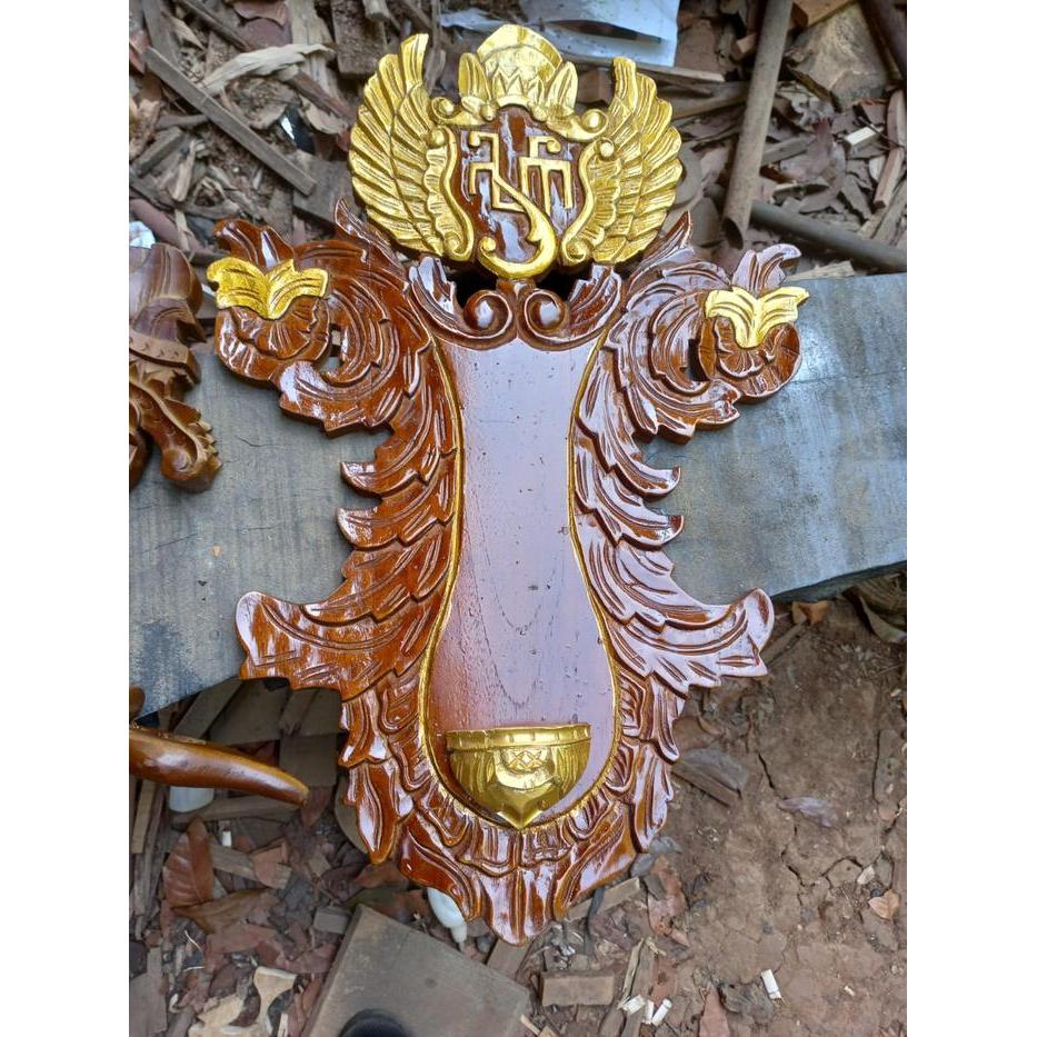 blawong keris kaarogan sungging  emas logo keraton jogja isi 1 bk mega