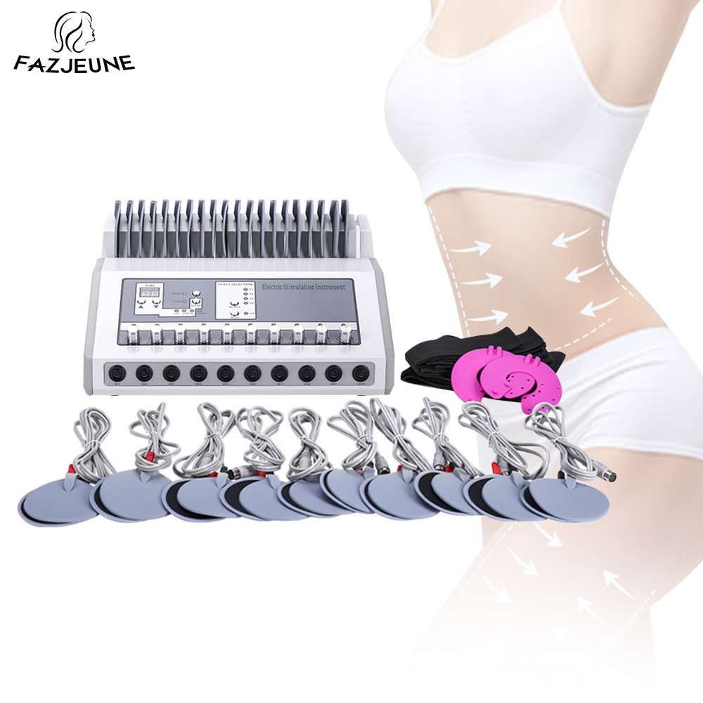 New Microcurrent EMS Electric Slimming Machine Weight Loss Body Shaping Fat Burning Bio Beauty Devic