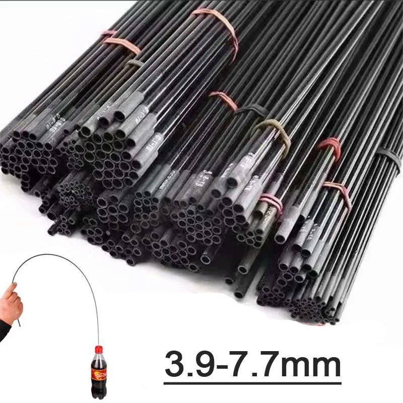 3.9mm-7.7mm 5 pieces 90cm Fishing rod tip Spare sections taiwan fishing rod  Big full sizehollow car