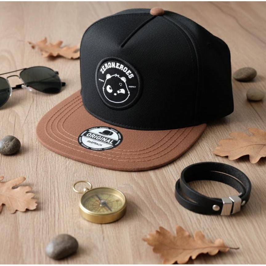 Topi Pria Distro Zero Heroes  Snapback baseball bahan tebal PS