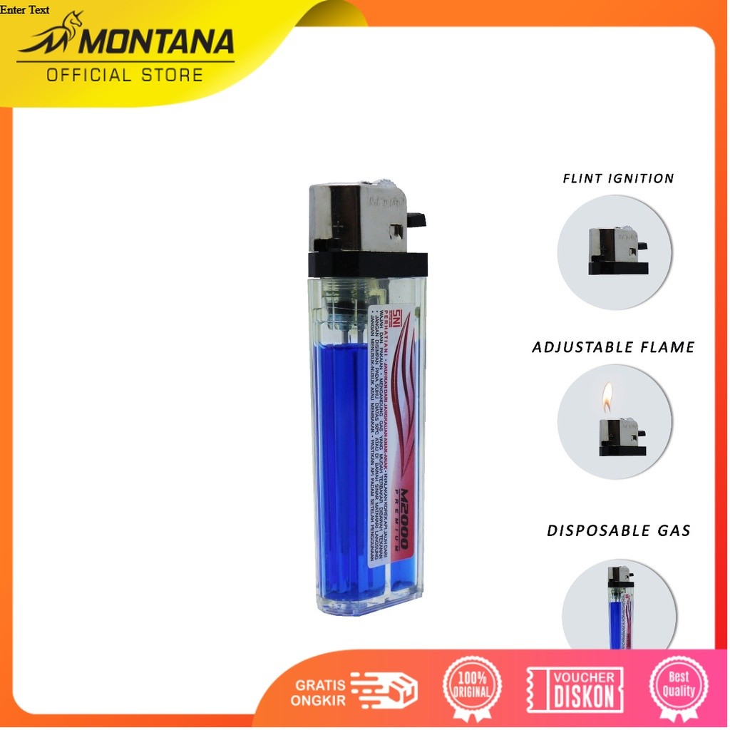 M2000 Korek Api M2000 DISPOSABLE/ NON DISPO / Api Besar P-601-TC
