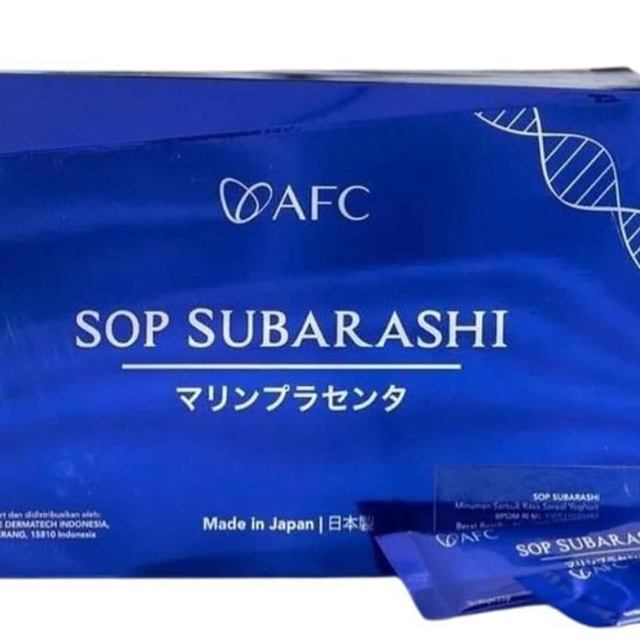 SOP SUBARASHI 100% Asli AFC Japan