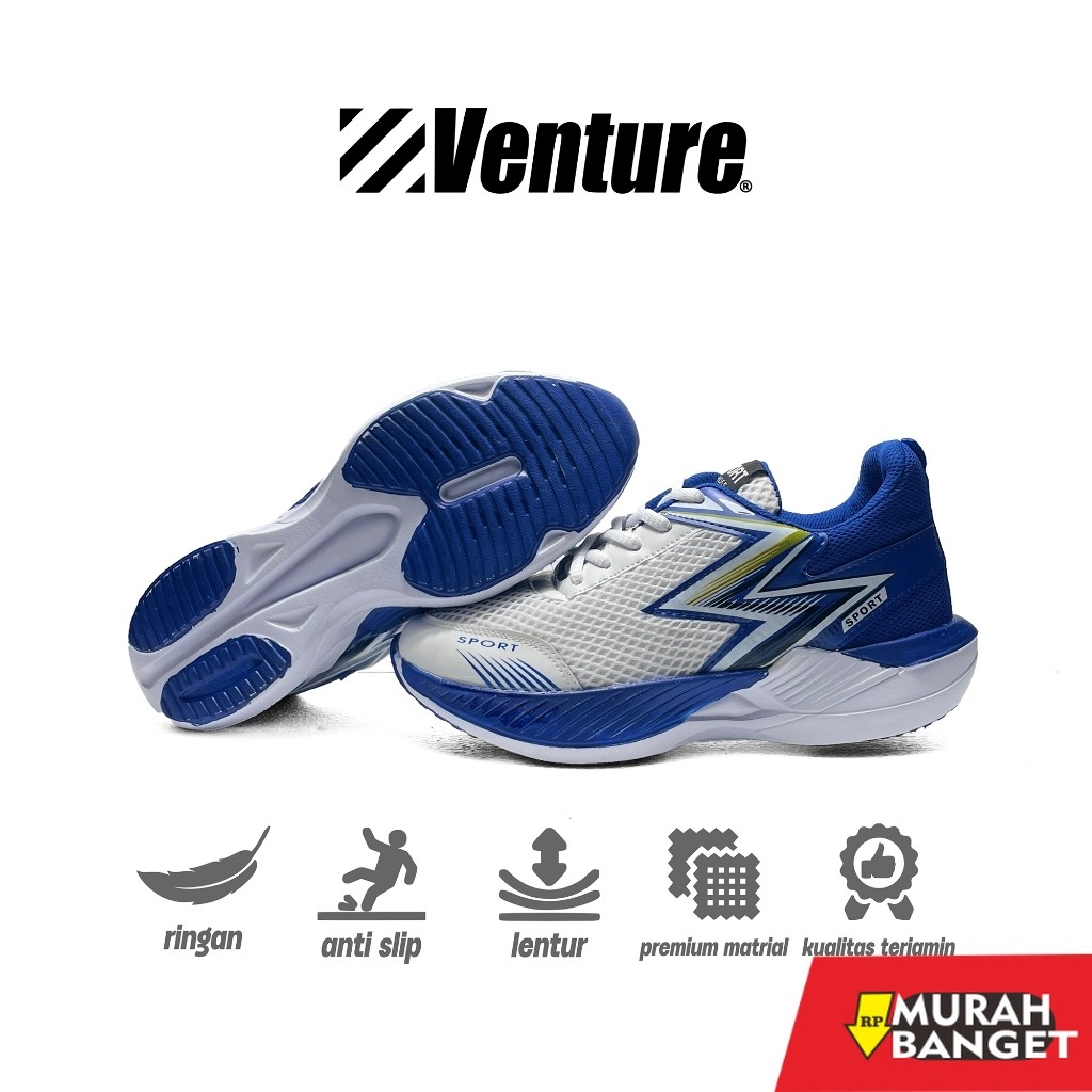 Sepatu Running Original VENTURE V2 Sepatu Joging Pria Wanita Sepatu Olahraga