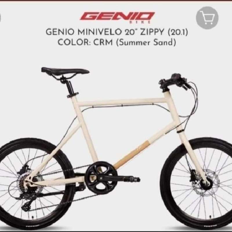 SEPEDA MINIVELO GENIO ZIPPY 20 HIDROLIK