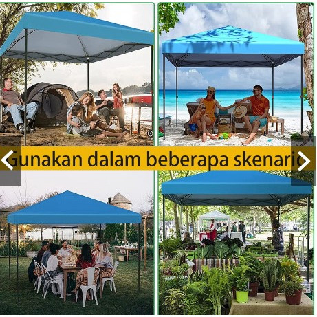 Tenda Lipat Tenda Jualan Tenda Bazar3x3 besi 0.6