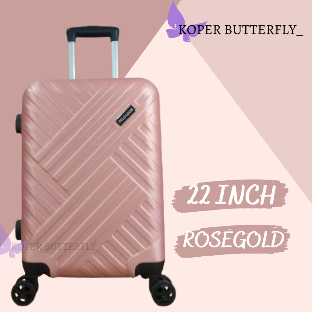 IVN - KOPER BAJU 22 INCH PACKING DUS / KOPER KABIN / KOPER  / KOPER ABS / KOPER