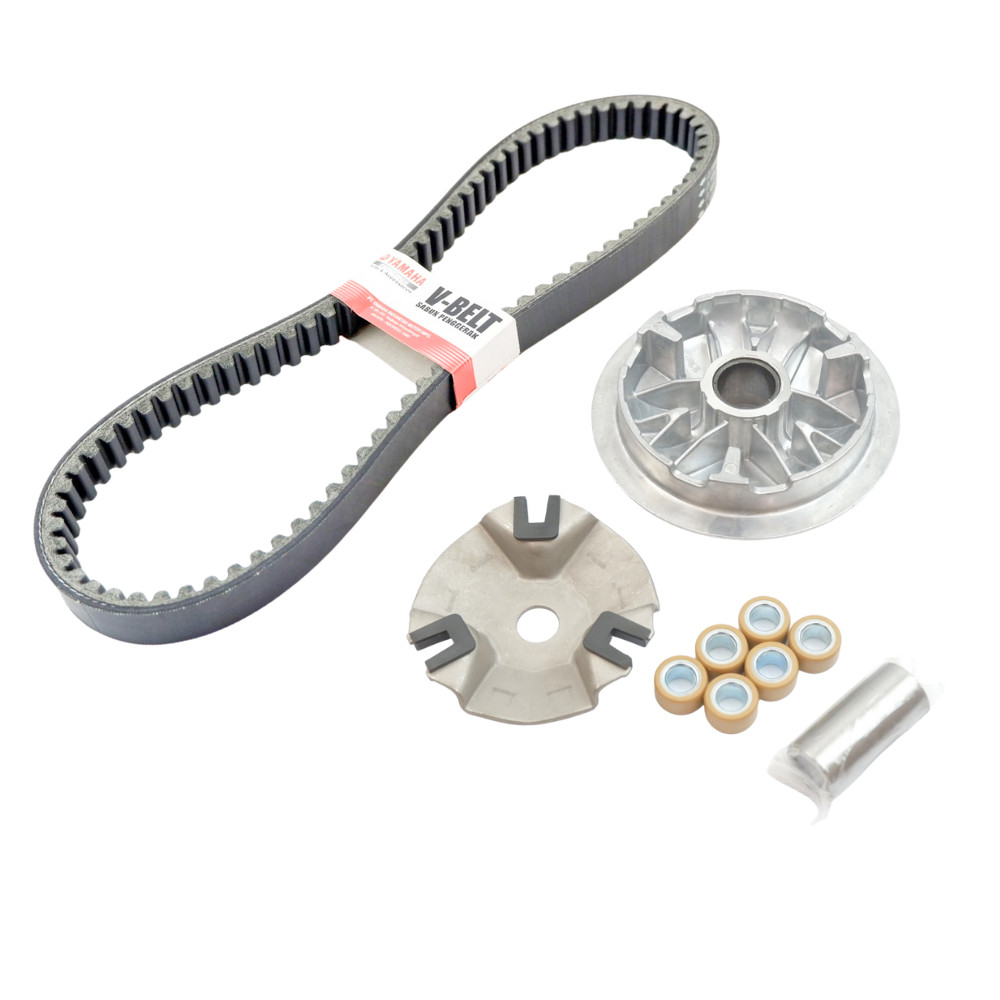 Vanbelt Yamaha Aerox 155 / Vbelt NMAX New 155 - B65 Original plus rumah roller Premium
