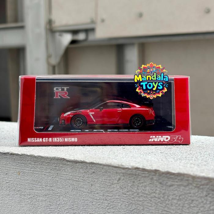 Nissan GT-R R35 Nismo Red Inno 64 Diecast PStore27