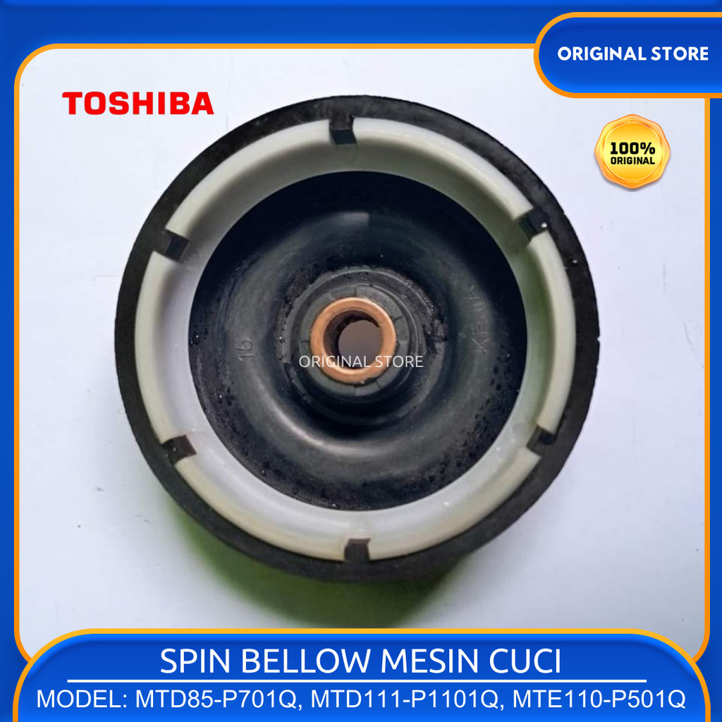 Seal Tabung Karet Mesin Cuci Toshiba Diskon 2 Tabung MTD85-P701Q MTD111-P1101Q MTE110-P501Q MTE86-P7