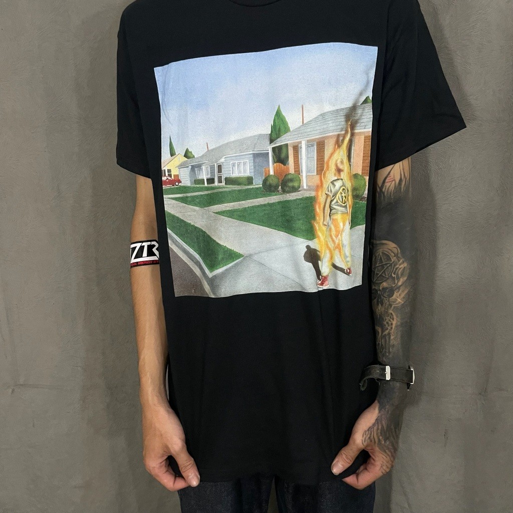 ORI T Shirt Band Official BAD RELIGION - SUFFER ALBUM BLACK Original