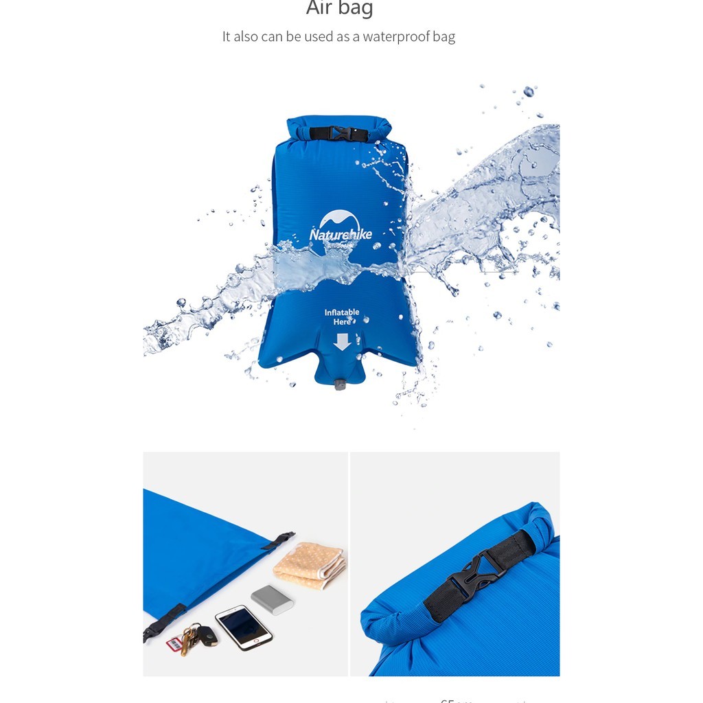 Bintang Ofc MATRAS ANGIN NATUREHIKE NH19Z032-P / NH19Z001-P SLEEPING PAD KASUR TENDA CAMPING PORTABL