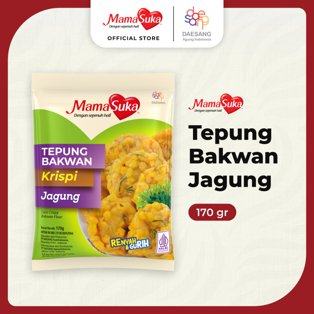 MamaSuka - Tepung Bakwan Jagung 170 gr