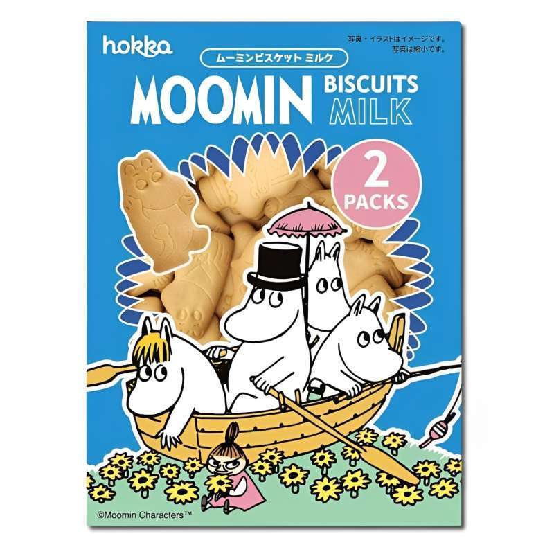 HOKURIKU MOOMIN VALLEY MILK BISCUIT 72G