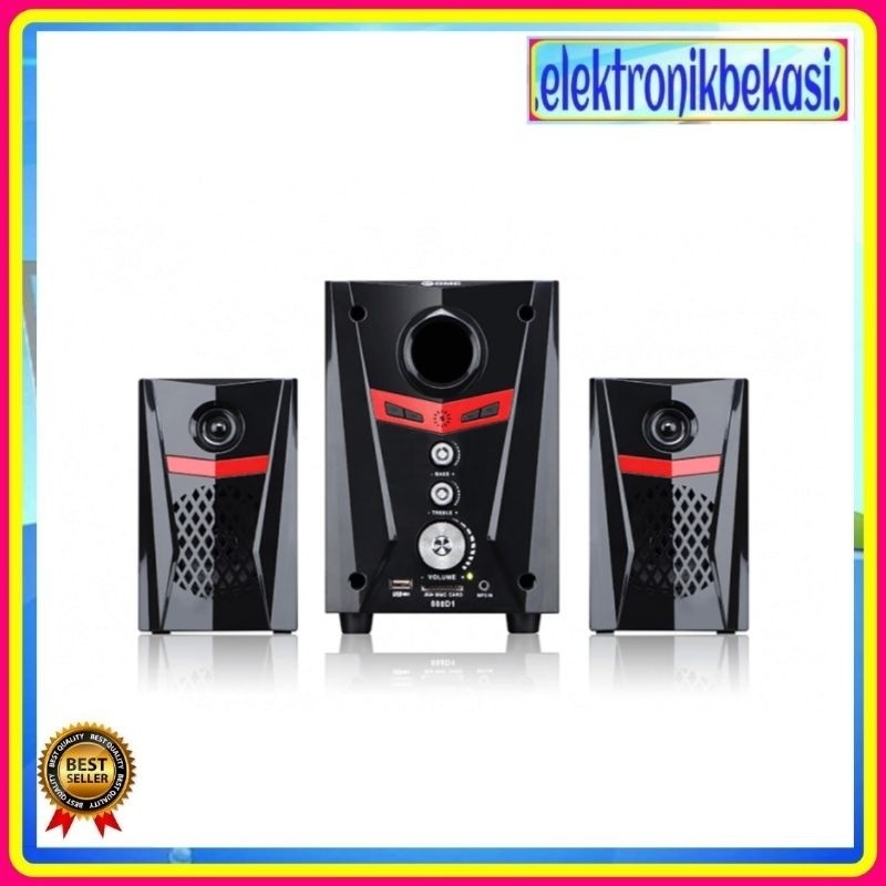 SPEAKER AKTIF GMC 888 D1 / GMC SPEAKER AKTIF BLUETOOTH 888 D1