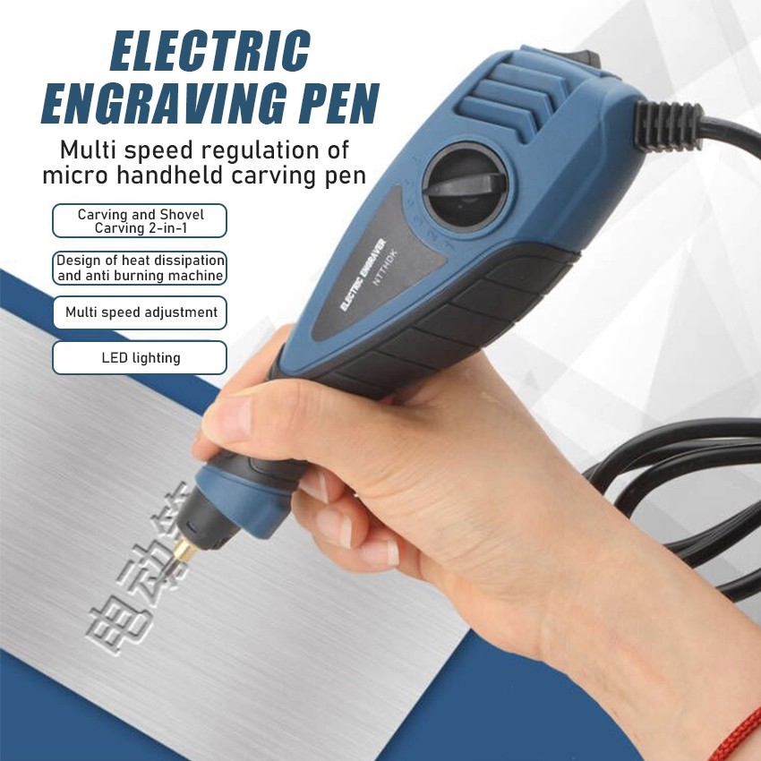 DOM RACK Alat Gravir Ukir Elektrik Alat Grafir Nama Listrik Giok Batu Kaca Besi Alat Ukir Pen Pena U