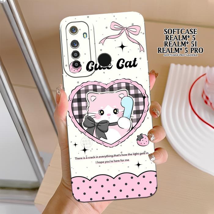 Case Realm* 5/5i/5 Pro Terbaru - Fashion Case Lucu - Casing Realm* 5/5i/5 Pro - Silikon Pro Camera -
