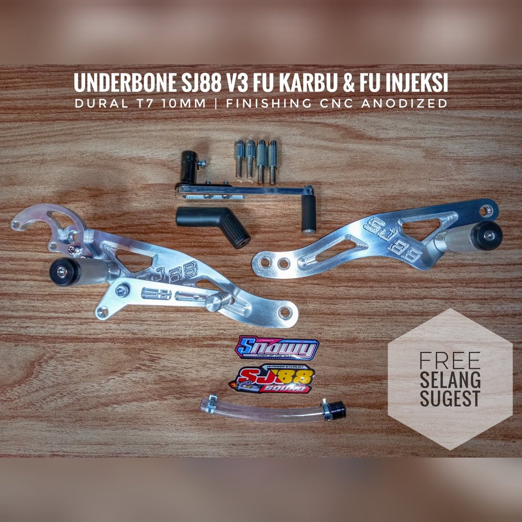 Promo Toko Underbone Dural SJ88 V3 Satria Fu Karbu & Fu Injeksi