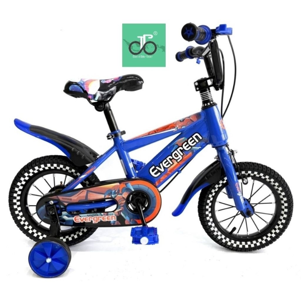 Sepeda BMX 12" Evergreen Logan 12an new