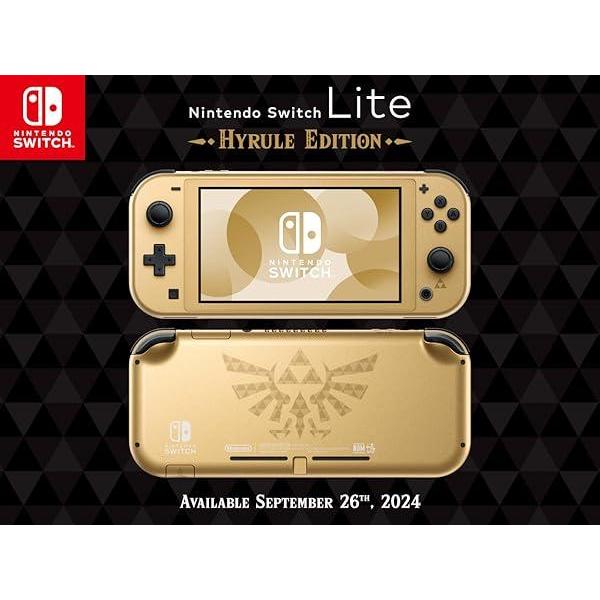 Nintendo Switch Lite Console Hyrule Zelda Gold Edition
