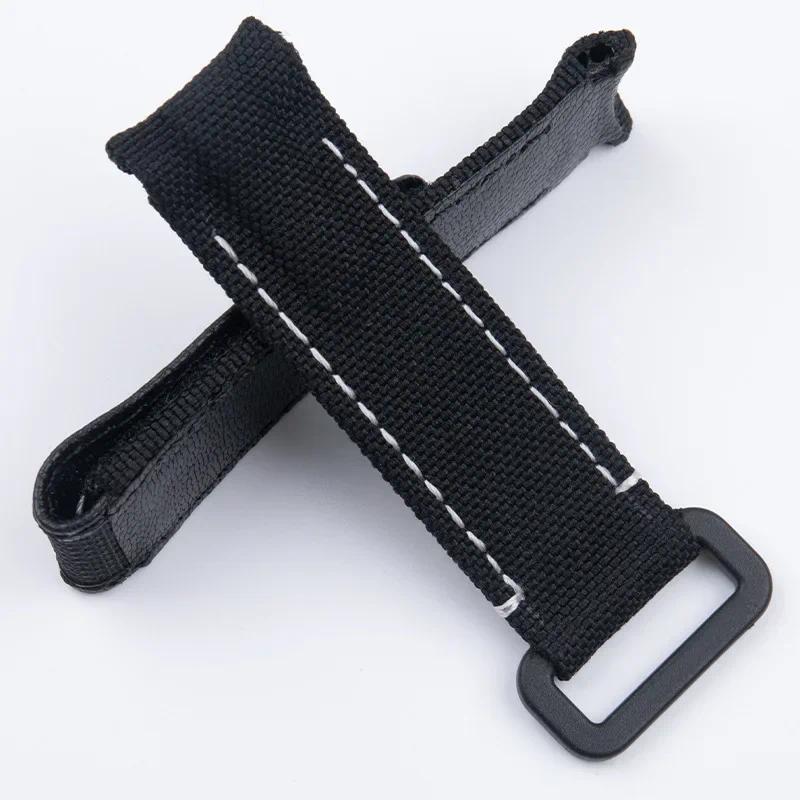 20mm Two Spring Bar Curved End Adjustable Nylon Fabric  Watch Band For Rolex Strap DAYTONA SUBMARINE