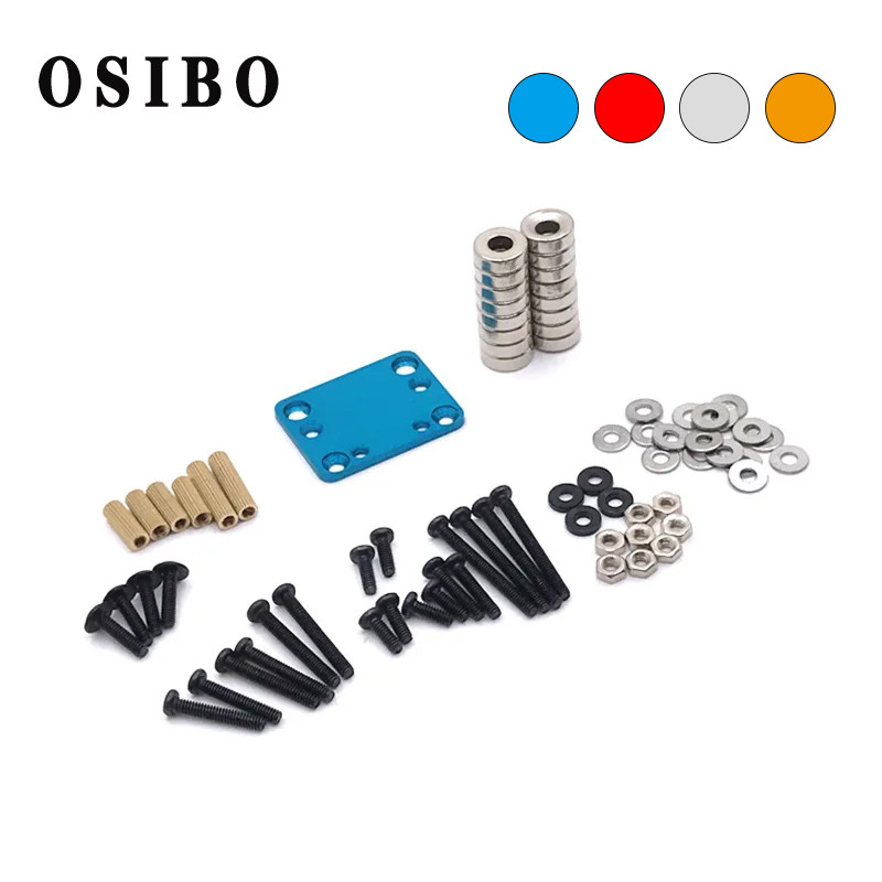 1/28 RC Car Body Post Magnet Invisible Fixed Mount for Wltoys 284131 K969 K989 P929 Kyosho MINI-Q 1: