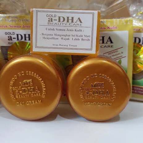 Milmilstore ADHA SKINCARE/ADHA GOLD/CREAM Cream A-Dha Gold Mds Beauty Care 3In1 Adha Gold original C