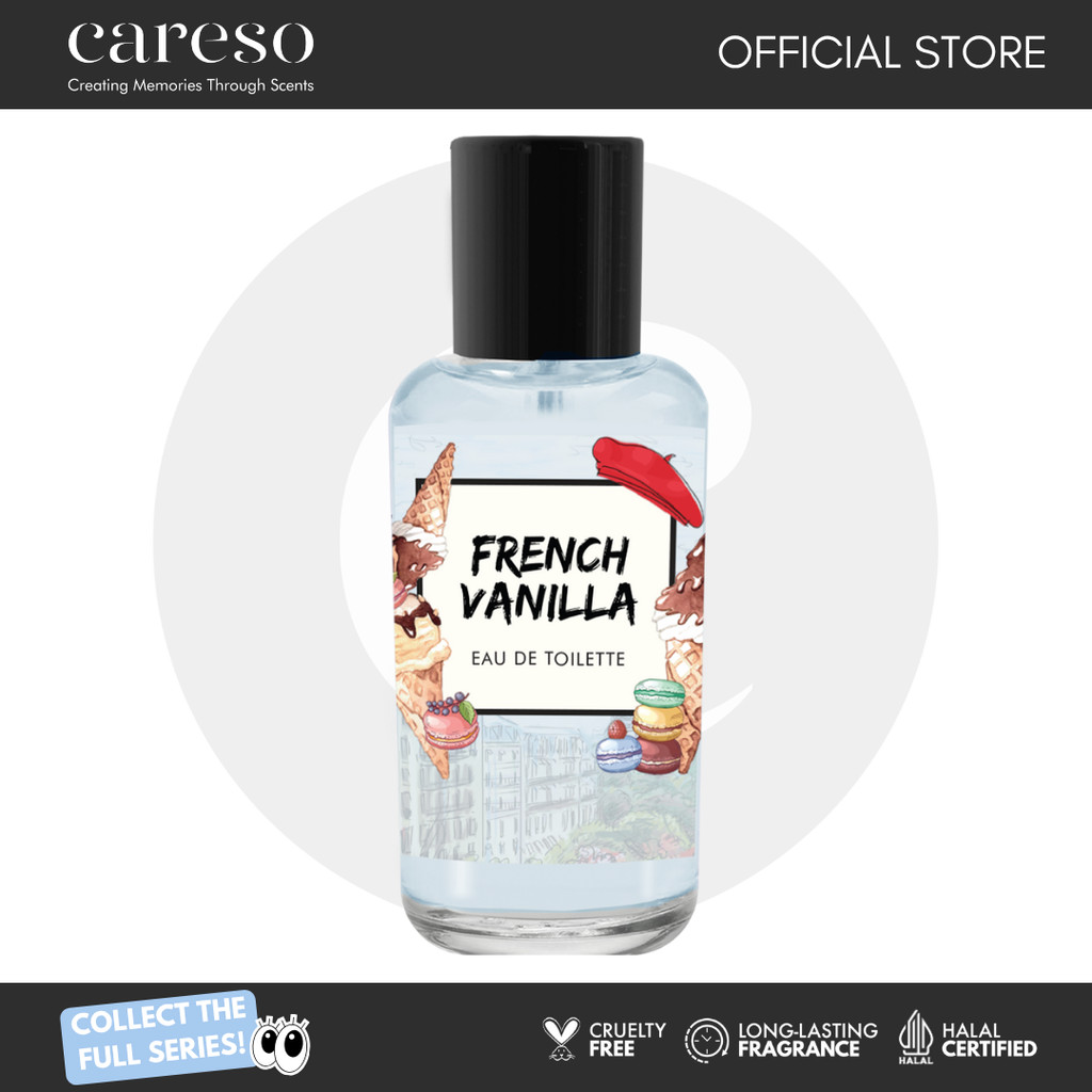 Careso - Eau De Toilette -  French Vanilla 50ml