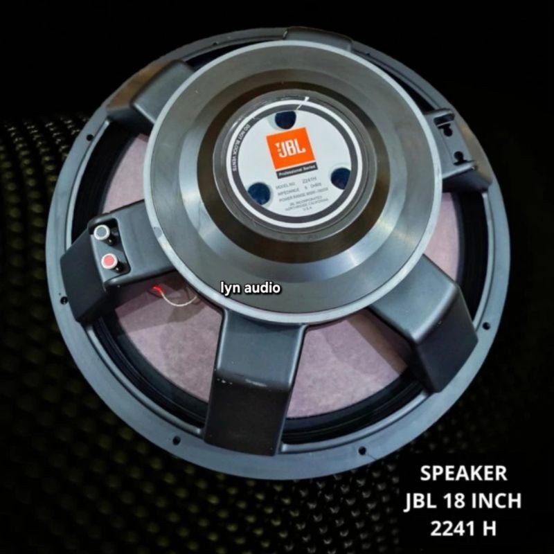 SPEAKER COMPONENT JBL 18/2241 SUBWOOFER 18 INCH VC 4 INCH