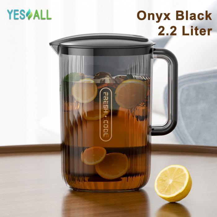StyleDecor YESALL Teko Air Minum 2.2 Liter Besar Water Jug Air Minum Botol Air Minum Kulkas  Aesthet
