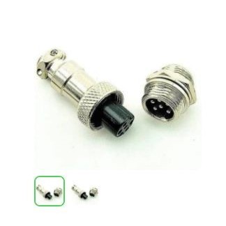 CONECTOR CB 5PIN 12mm Aviation Plug [Alfa]
