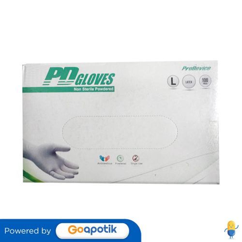 Pd Gloves Size L Box 100 Pcs