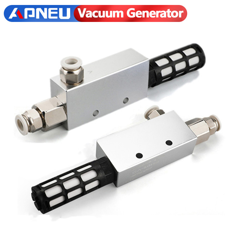 Vacuum Ejector Generator Air Exhaust Ejector Pneumatic ACV CV-10 15 20 Valve Negative  Control Valve