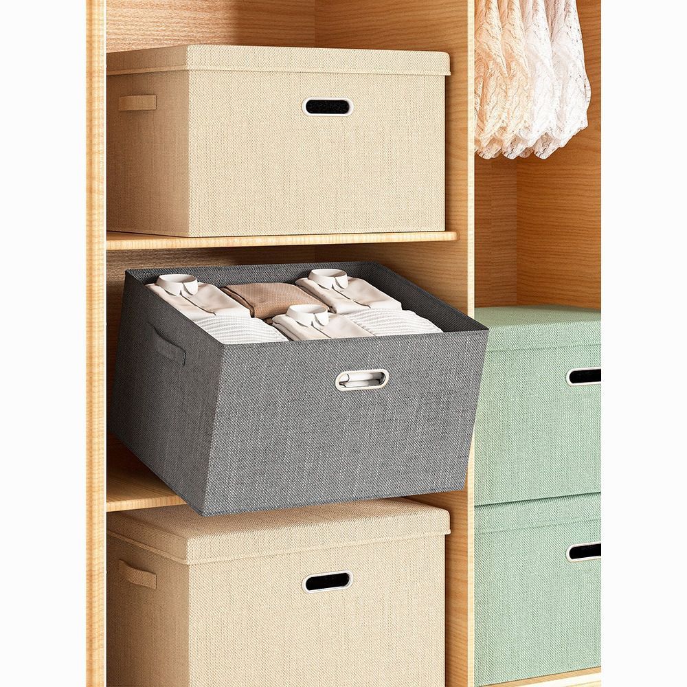 Kotak Penyimpanan Pakaian Besar Organizer Besar Dapat Dilipat Kotak Serbaguna Tempat Penyimpanan Baj